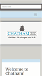 Mobile Screenshot of chathaminfo.com